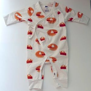 Monica & Andy Pumpkin Pie Kimono One-Piece 0-3